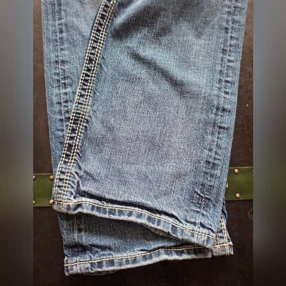 Rock Revival Bobber Relaxed Straight Jeans  Size 32 Mens - Picture 6 of 12